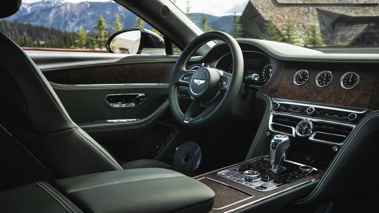 Opalite Over Cumbrian Green 2025 Bentley Continental Flying Spur Review